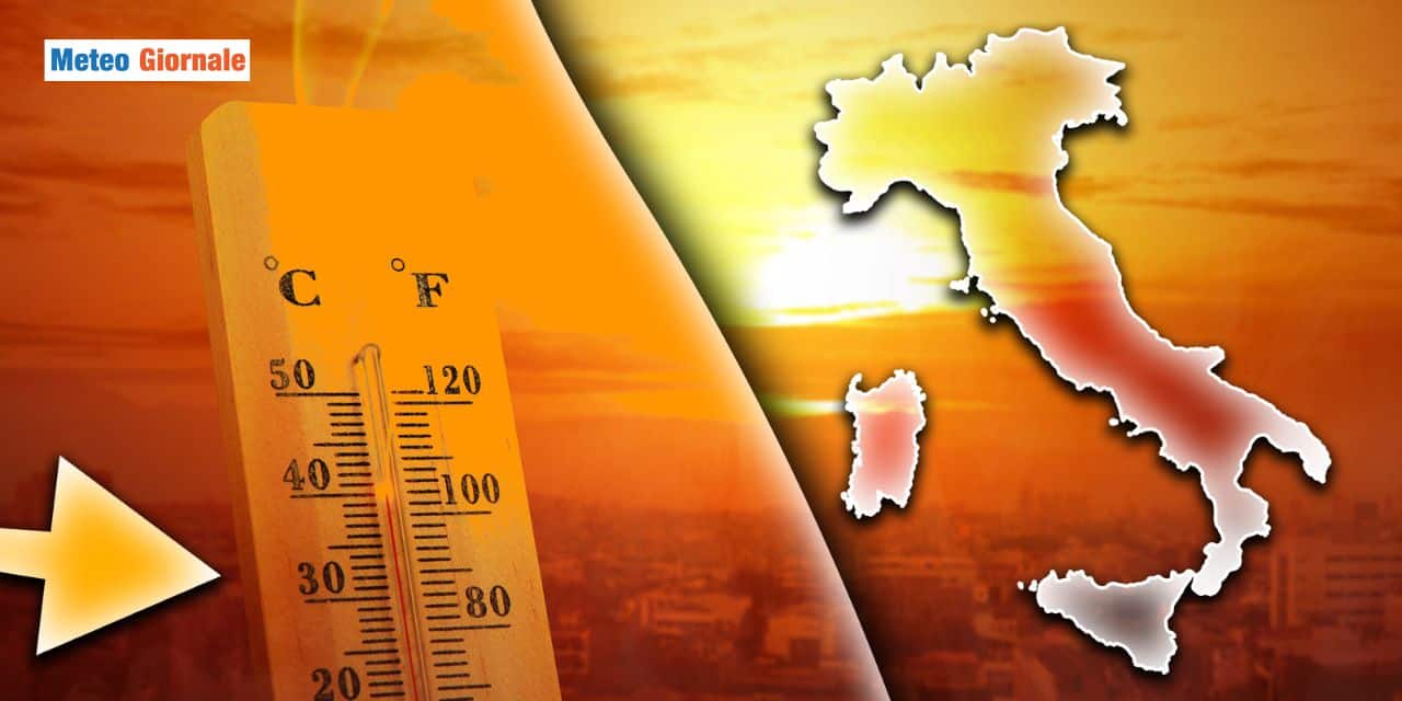 troppo caldo 37 gradi meteo 0806