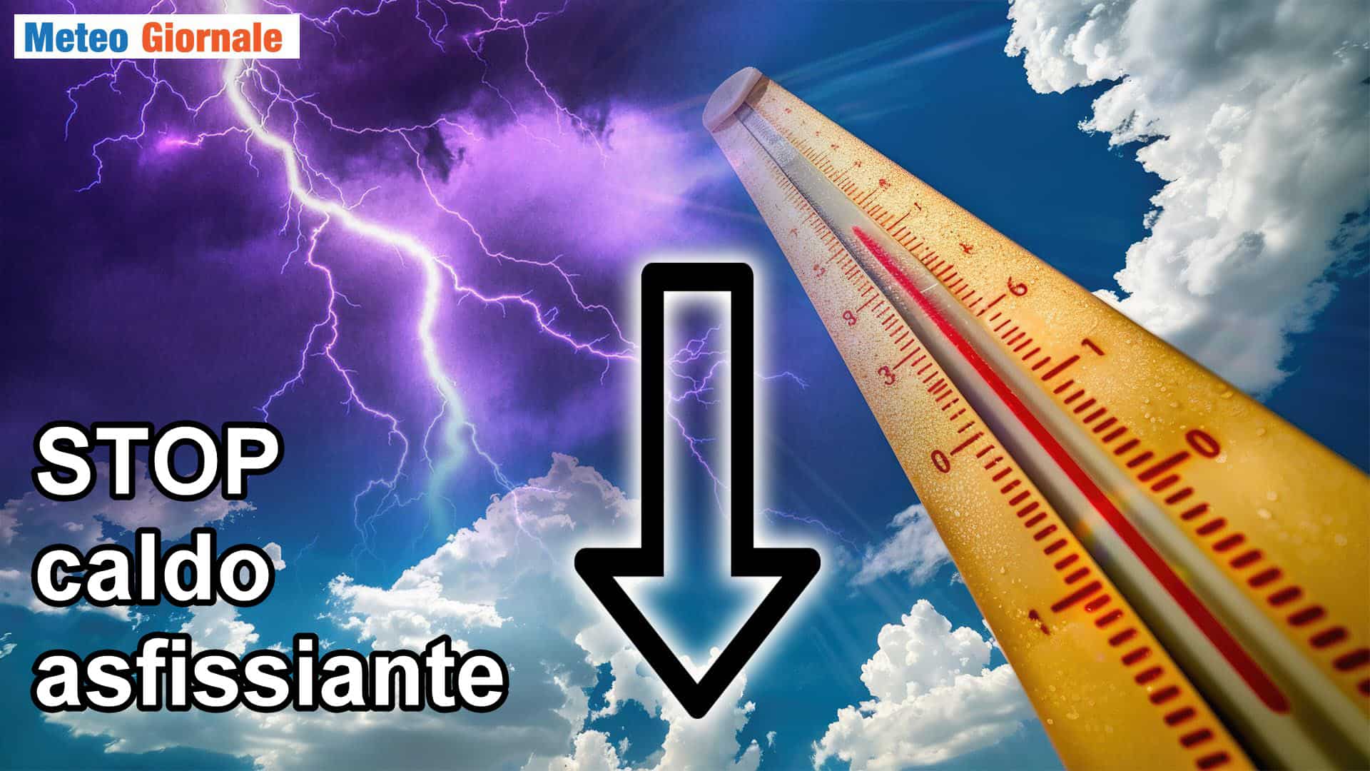 Meteo, la fine del caldo, si torna a respirare