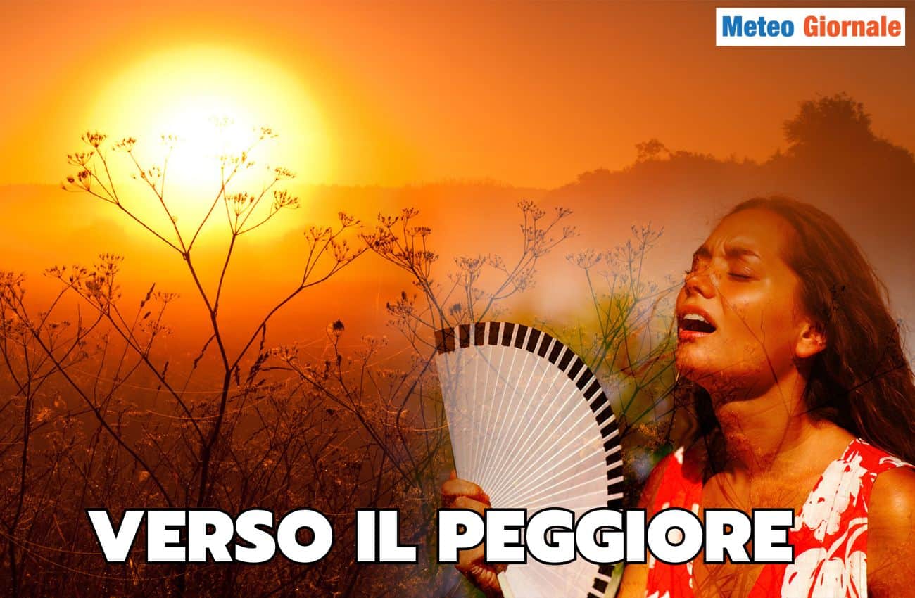 Caldo disumano in arrivo: meteo da incubo dal 24 Giugno