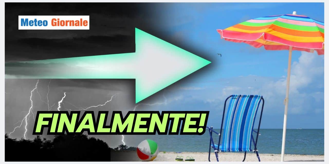 La data della svolta meteo è la seguente: finalmente si respirerà!