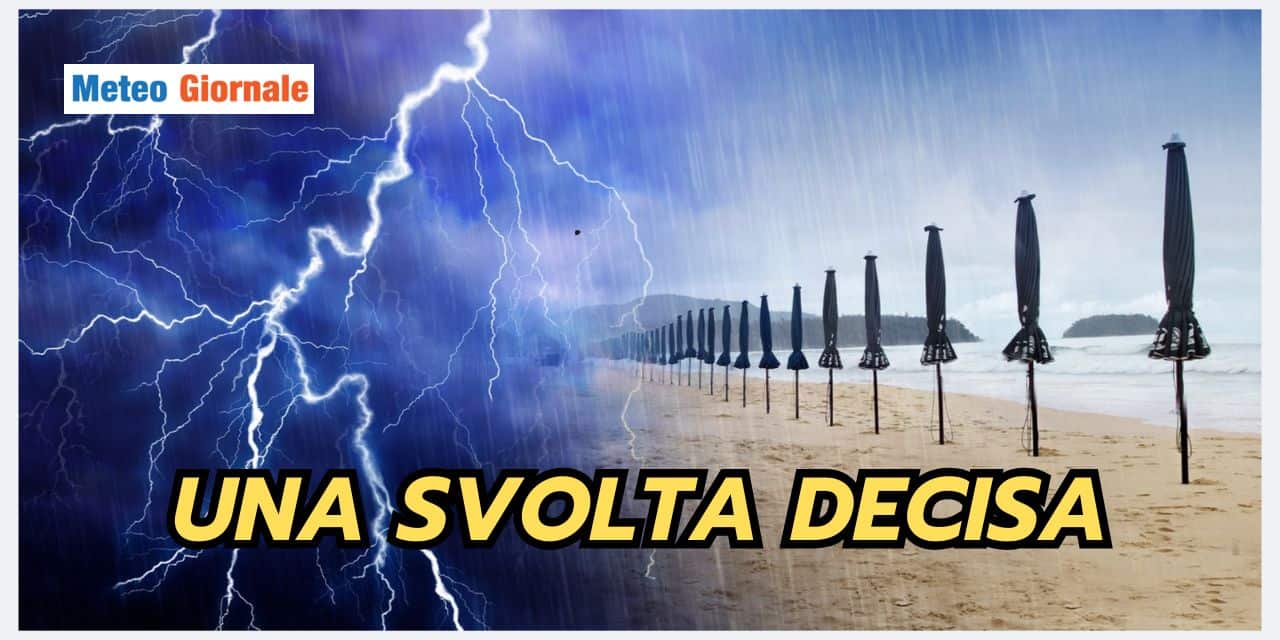 Batosta meteo notevole per l’Estate