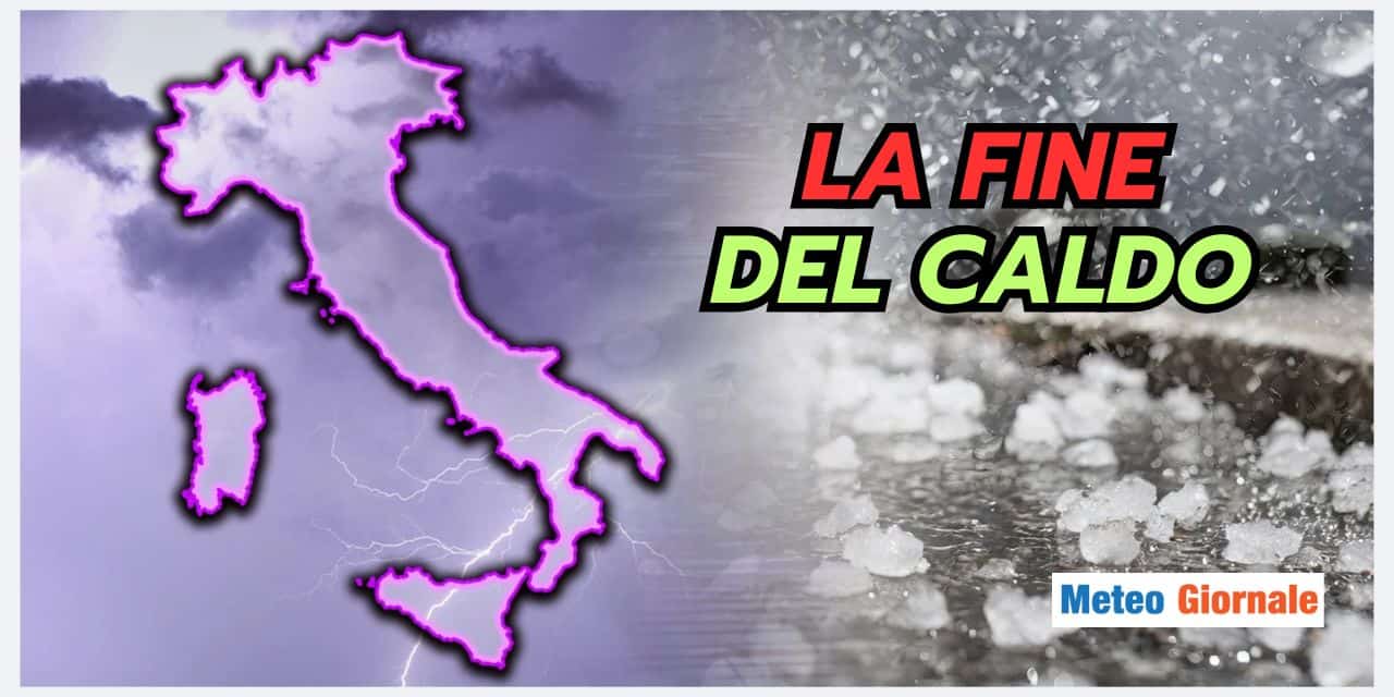 Meteo: STOP caldo estremo, cambia tutto per davvero