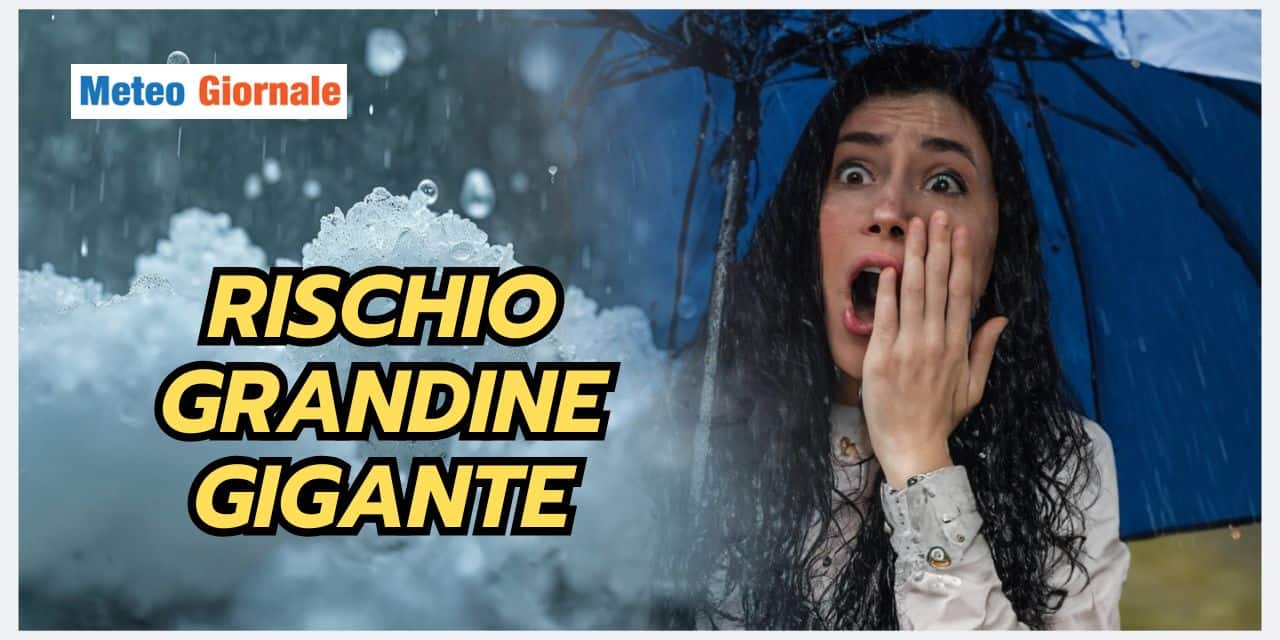 Meteo domani: LA SVOLTA, ma queste Regioni rischiano grandine grossa