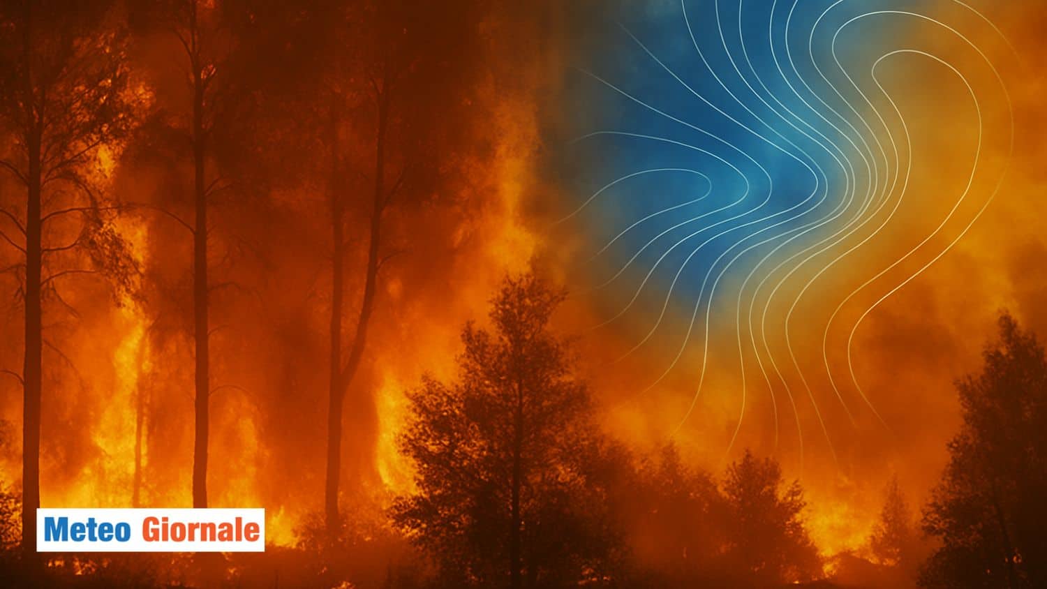 Meteo: il vero MOTIVO per cui gli incendi SFUGGONO al controllo
