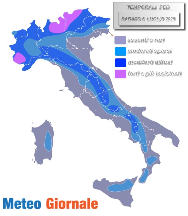 TEMPORALI SABATO 5