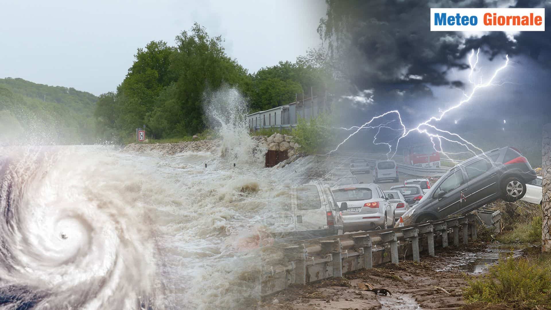 Il Nord già sotto assedio del Meteo devastante d’ESTATE