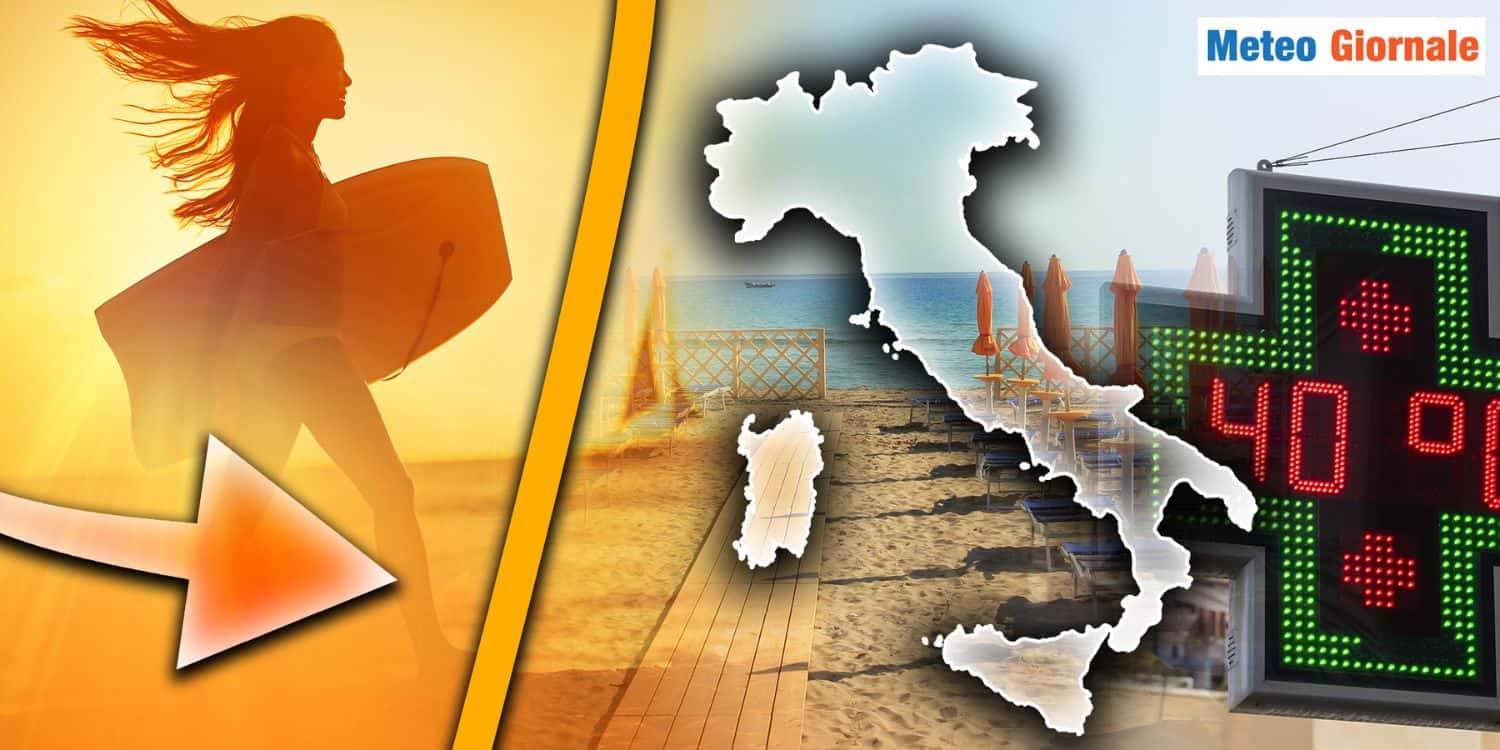 Meteo, arriverà un’Alta Pressione africana cattivissima