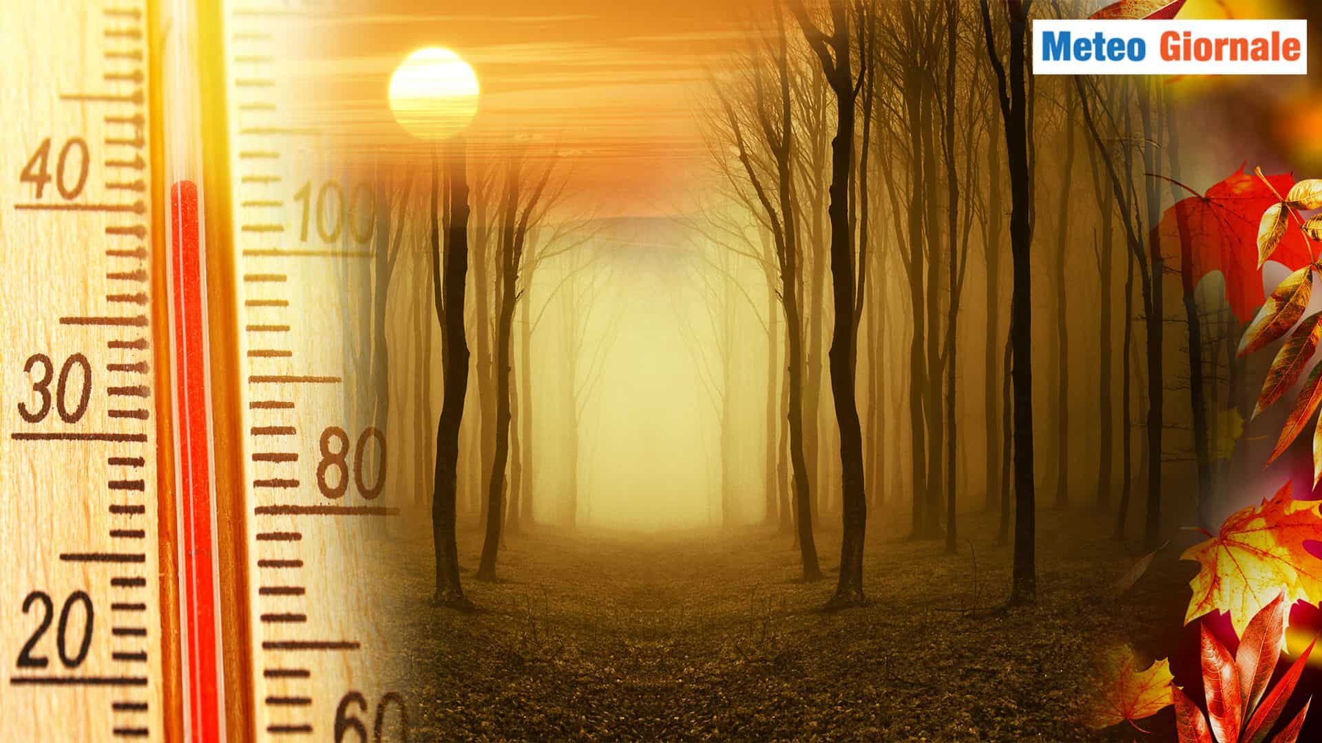 L’AUTUNNO fa già paura, ma i timori Meteo non sono giustificati