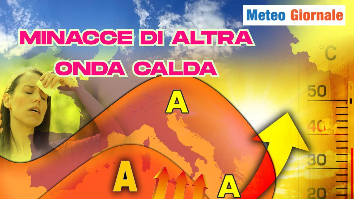 Tornerà il caldo importante, ma non subito. Evoluzione per tutto luglio