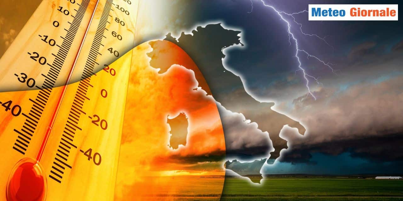 Inizio Agosto con caldo su parte d'Italia