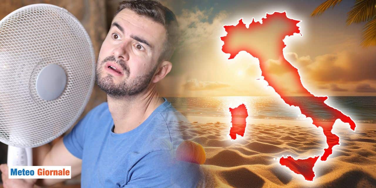 caldo da sudare meteo 0807