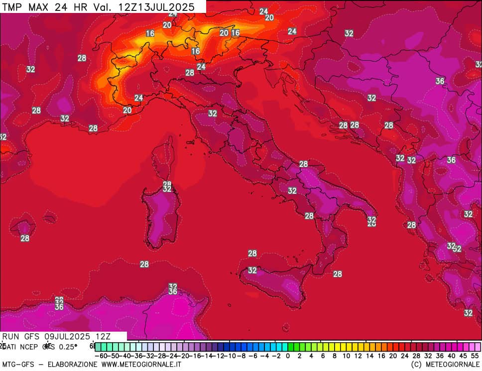 caldo domenica