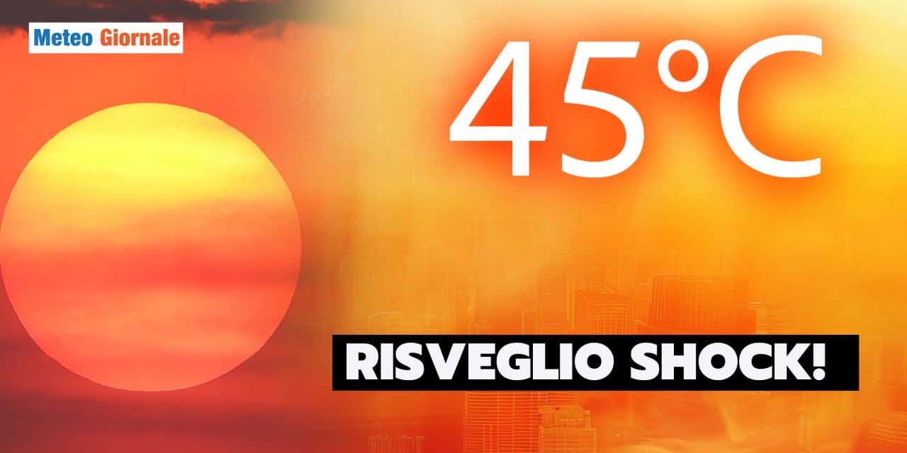 caldo estremo italia meteo 1307