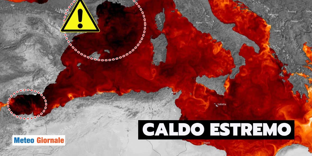Meteo: quel “buco nero” nel Mediterraneo, che sta succedendo?