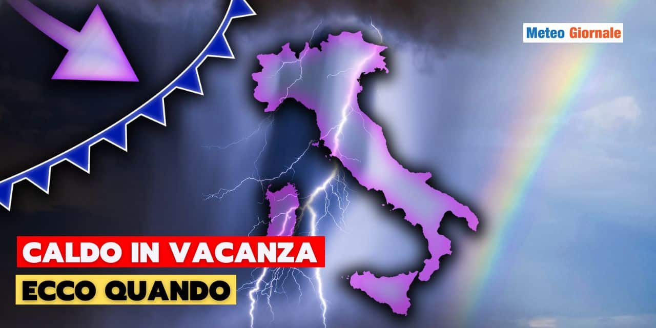 caldo in vacanza meteo 2007