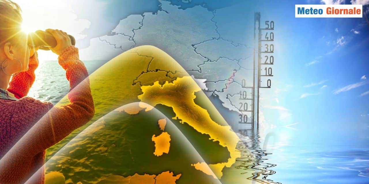 Caldo solo per qualche giorno, poi temporanea rinfrescata