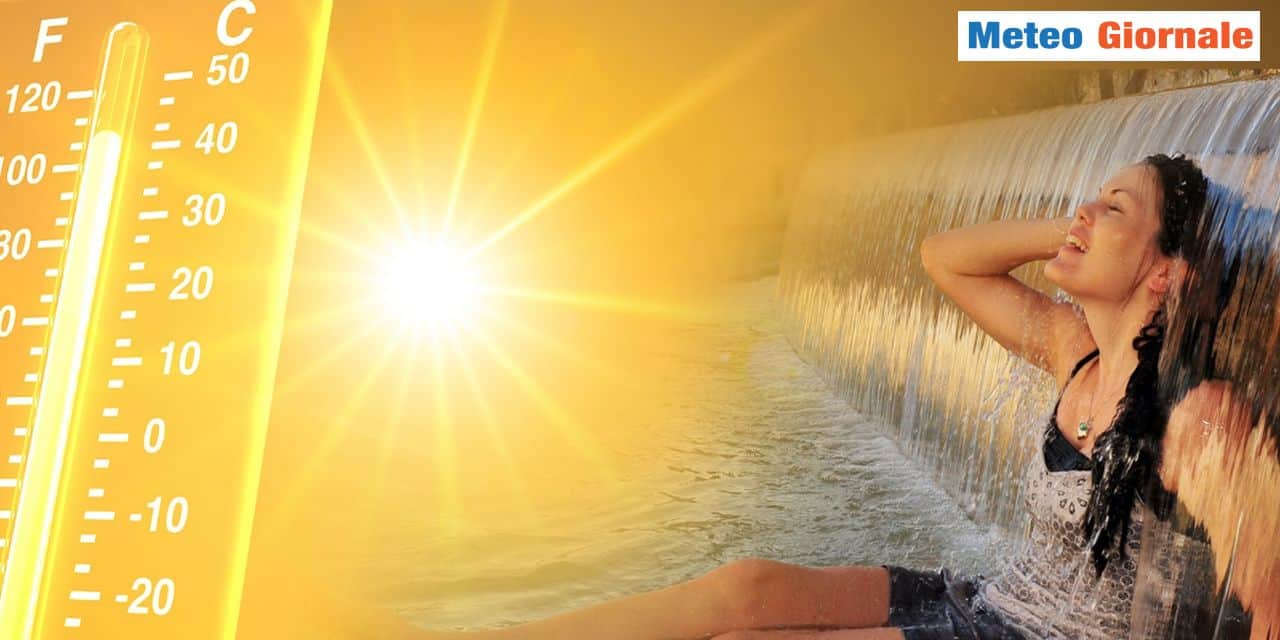 Impennata termica e picchi di 40 gradi