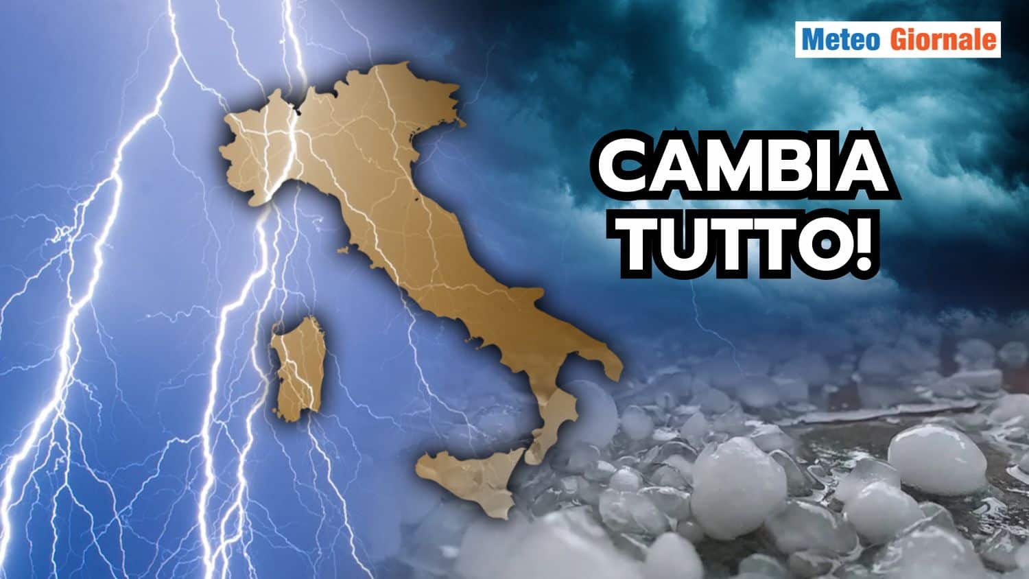 Meteo: in arrivo la PERTURBAZIONE che STOPPA l’estate!