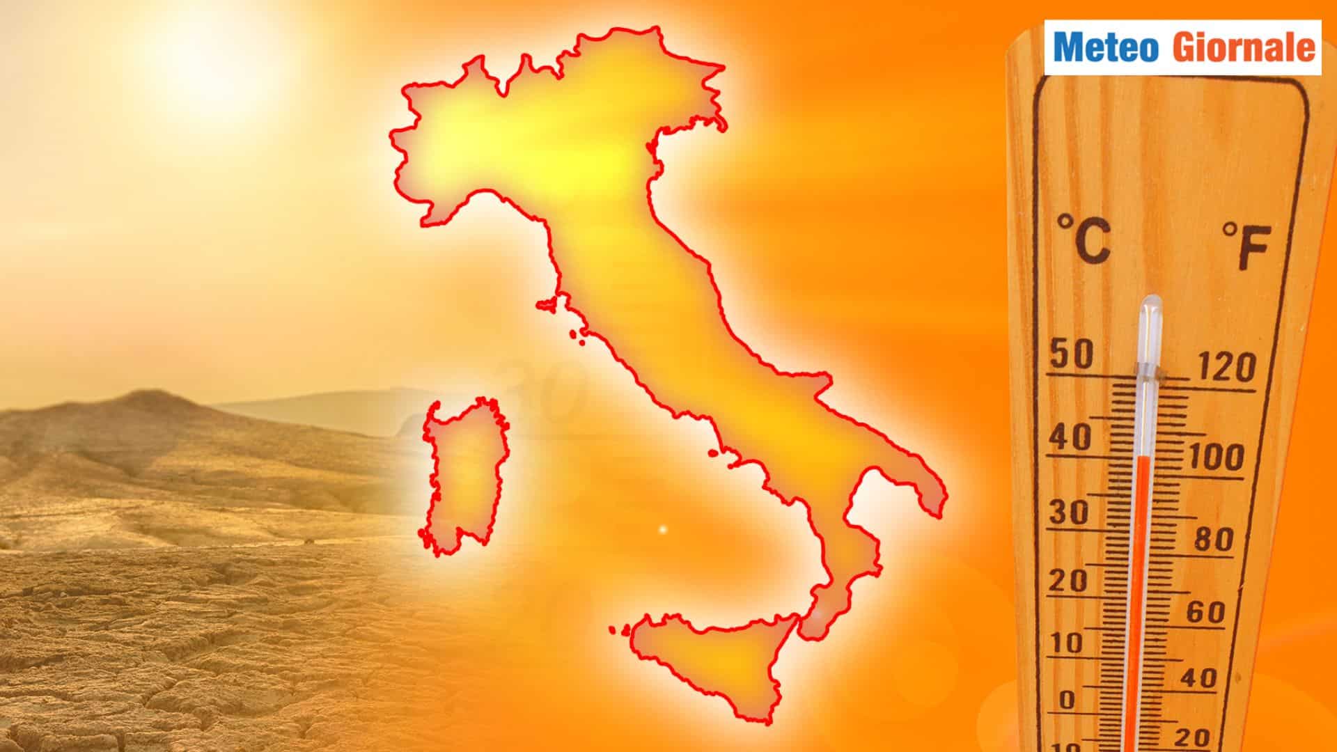 Rotta verso l’ultima decade di LUGLIO, Meteo verso la CANICOLA