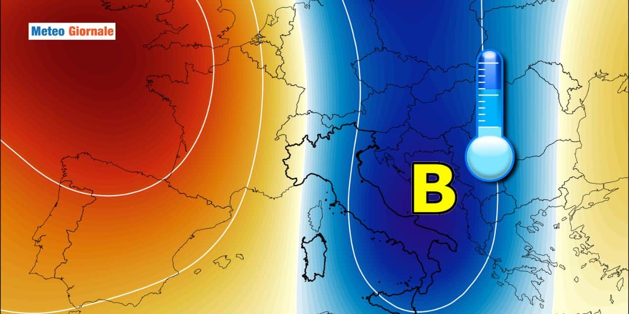 crollo temperature meteo 1607