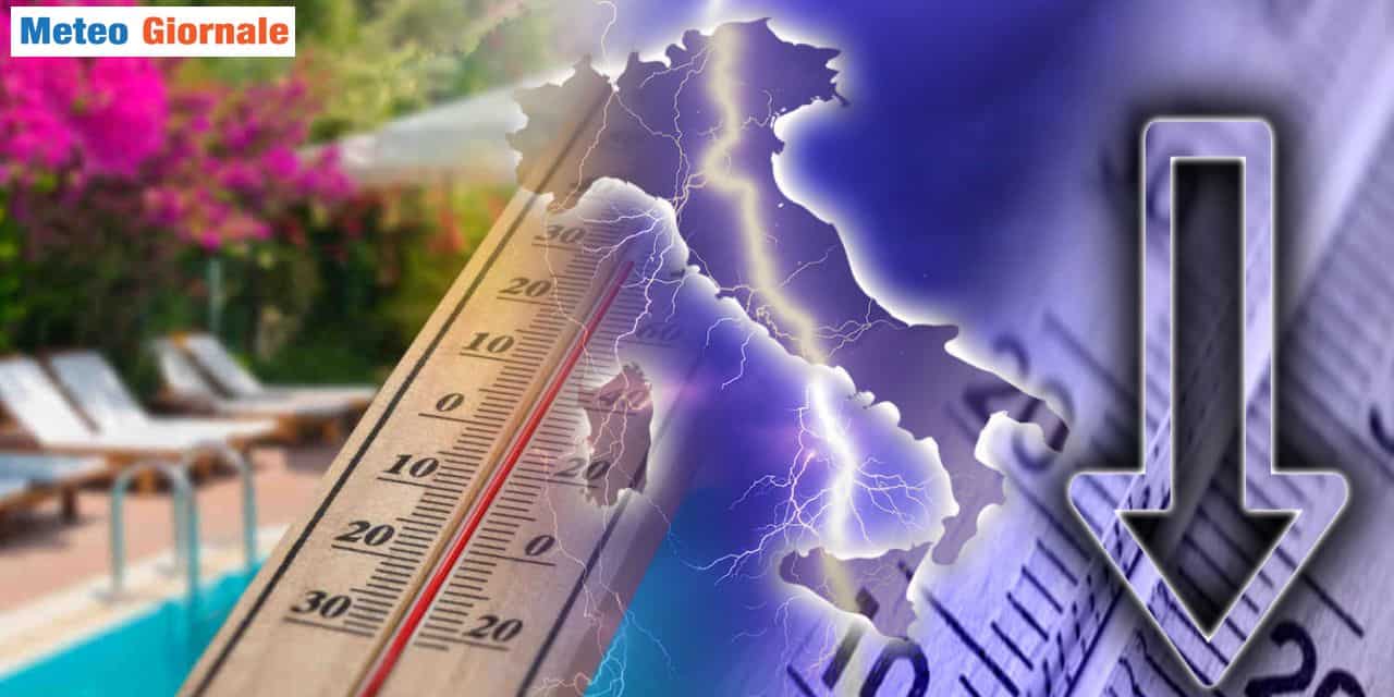 Meteo: tracollo temperature con 10 gradi in meno, nulla più come prima