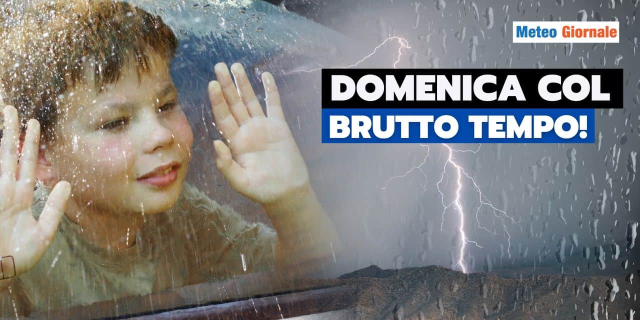 domenica temporali meteo 1107