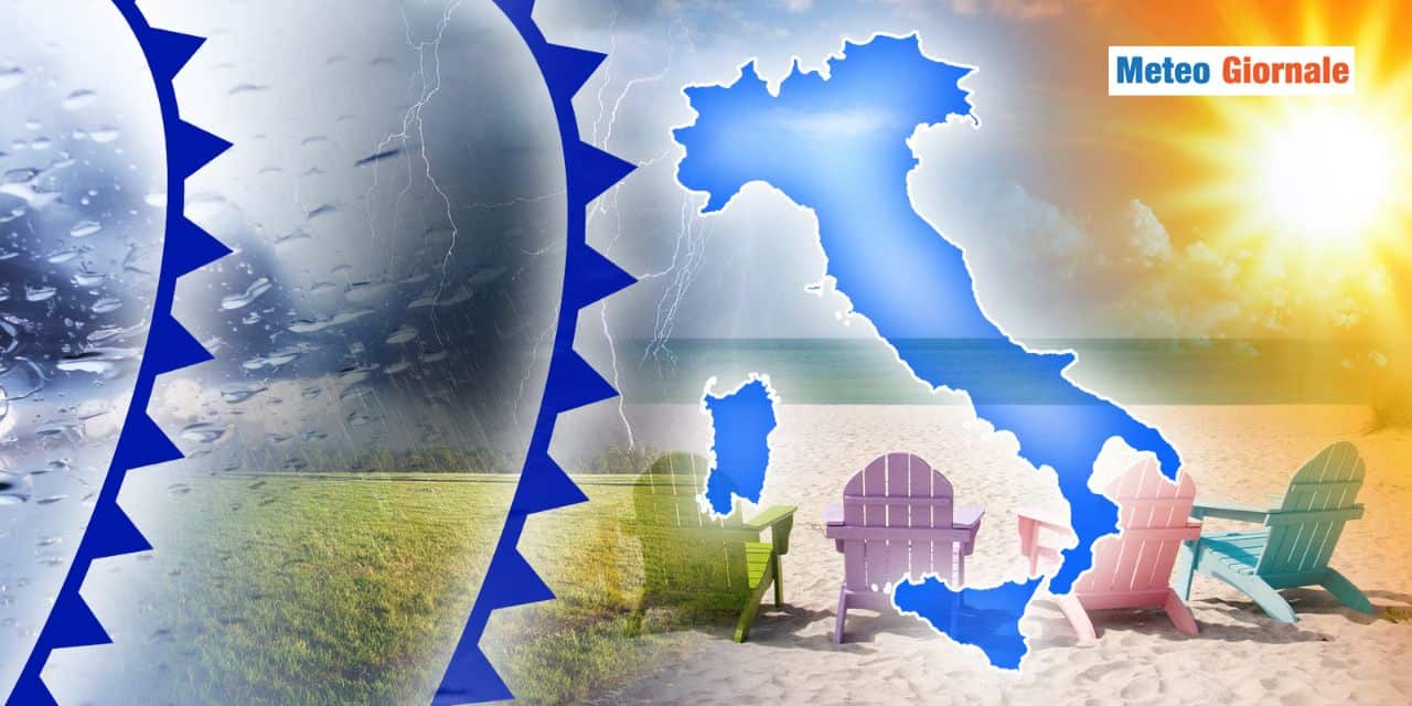 doppia perturbazione meteo 2307