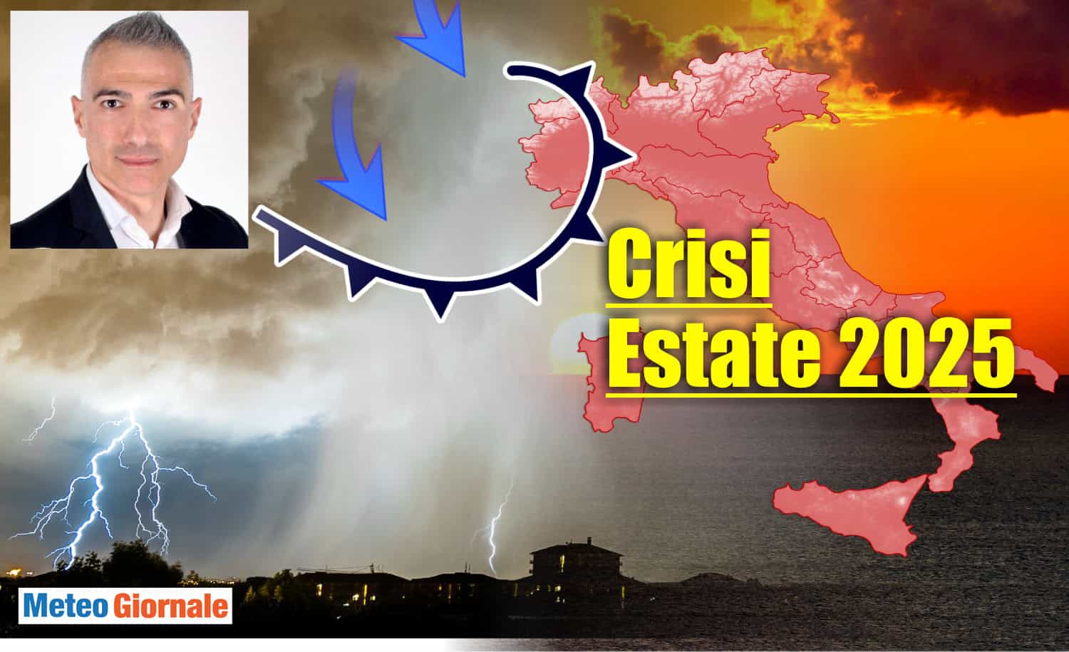 Meteo in svolta: l’Atlantico cancella l’estate africana