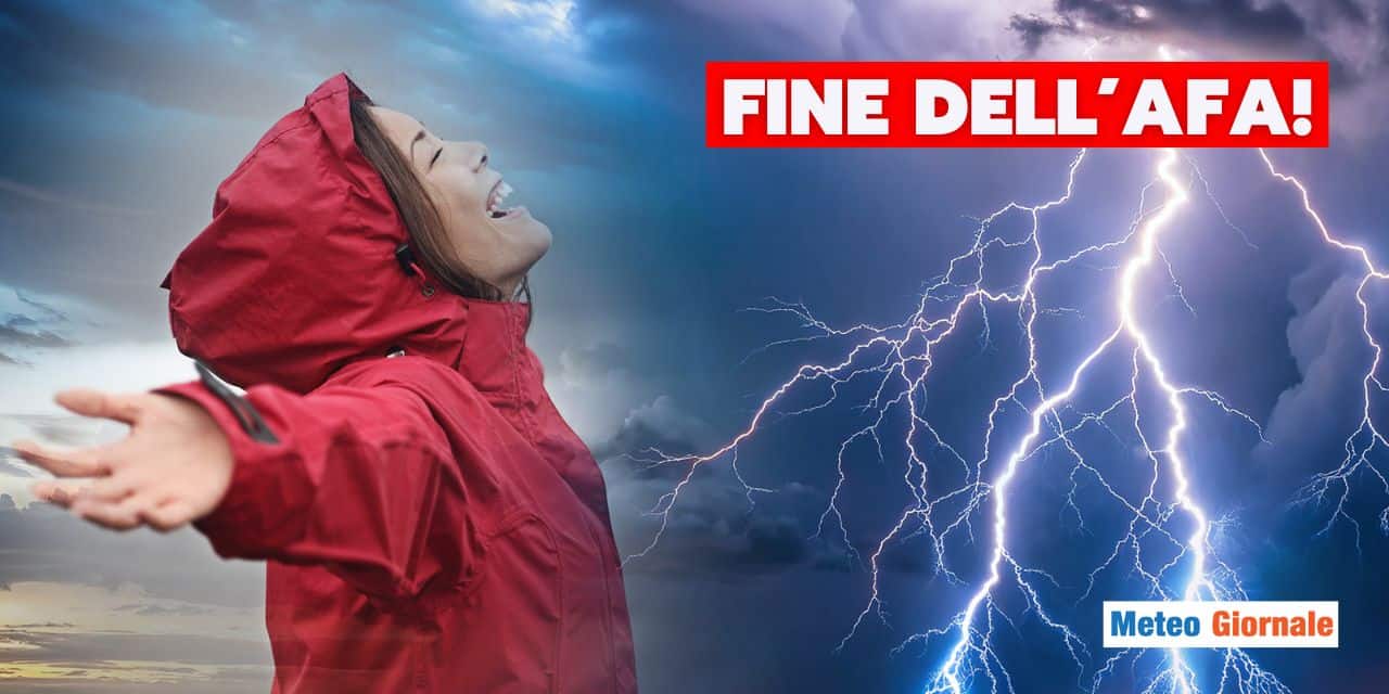Meteo: canicola africana finalmente al capolinea, ecco quando finisce