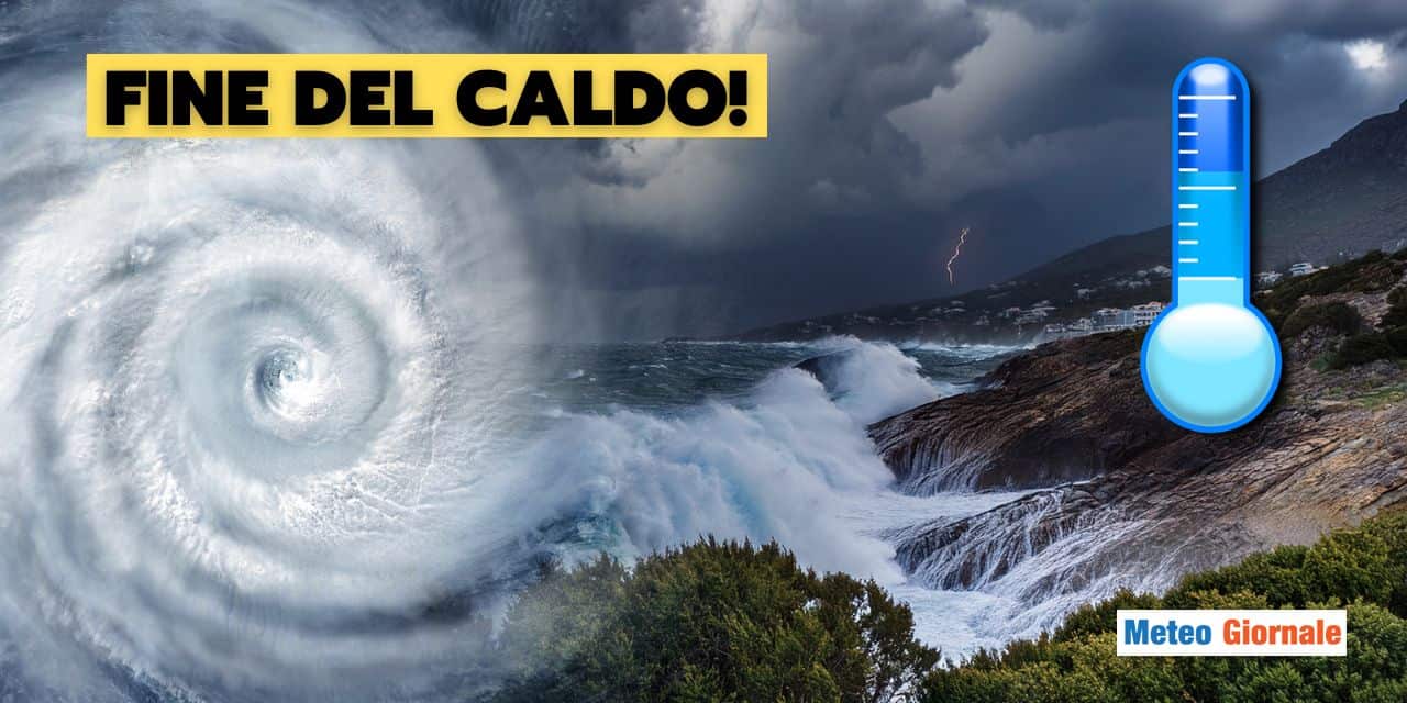 fine del caldo meteo 2407