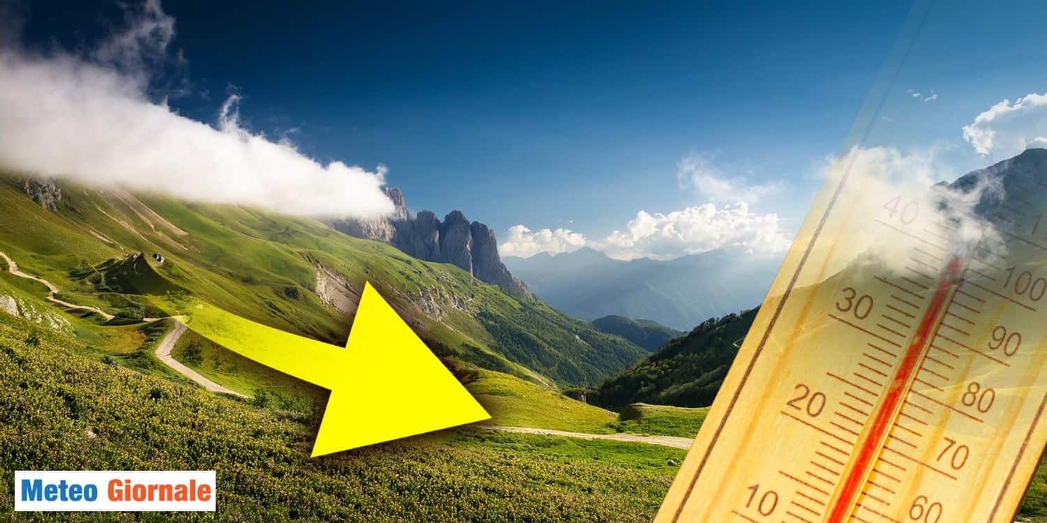 Il vento che soffia dai monti si surriscalda, che cosa è il Foehn