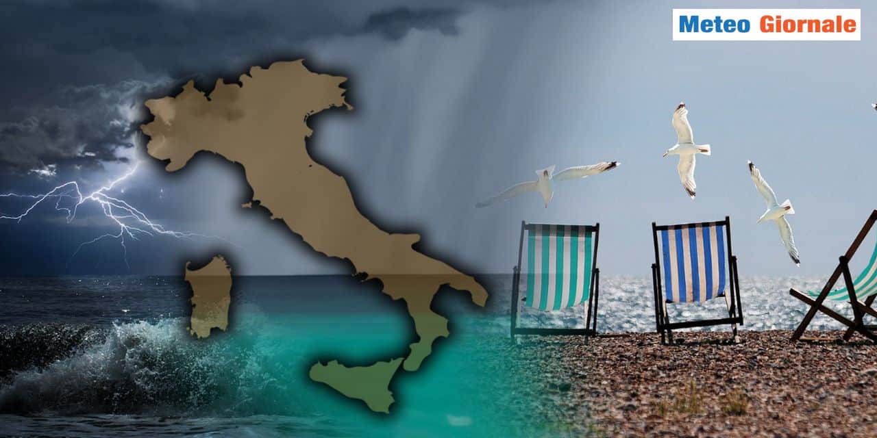 Weekend ed avvio prossima settimana decisamente burrascosi