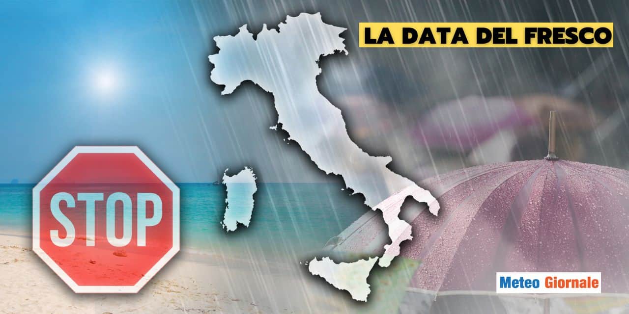 Meteo: la rinfrescata tanto attesa diventerà realtà, ecco quando