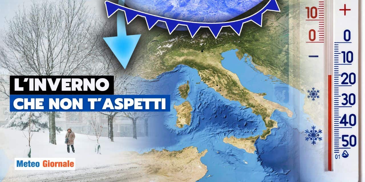 Meteo: freddo e neve, occhi puntati sull’Inverno 2025-2026