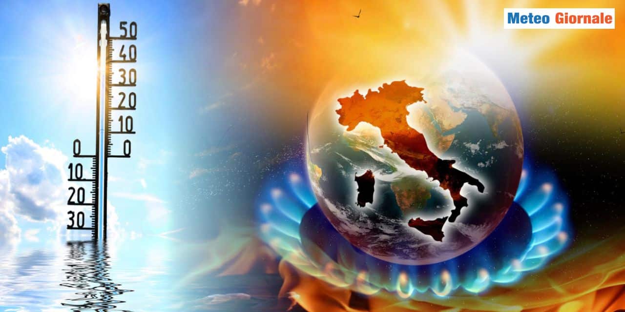 Caldo eccessivo sull'Italia