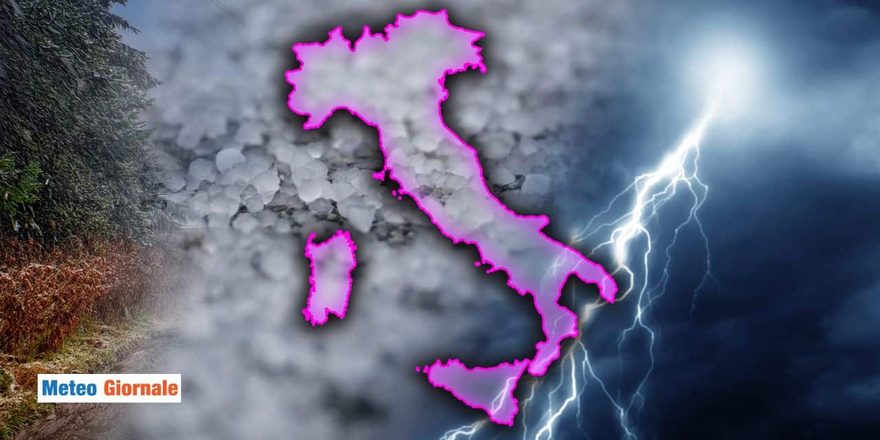 maltempo week end meteo 2807