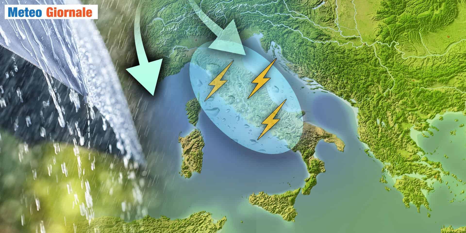 Meteo, perché il caldo NON tornerà prima del 22 Luglio su queste Regioni