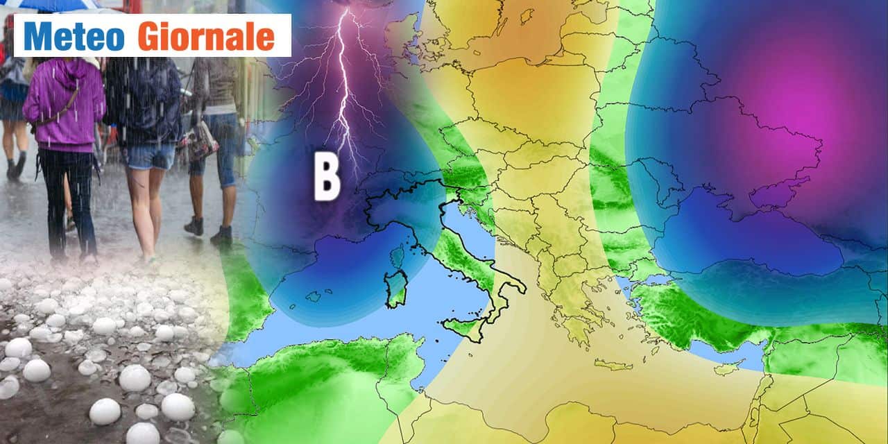 Meteo FINE SETTIMANA: Temporali in arrivo e NIENTE caldo estremo