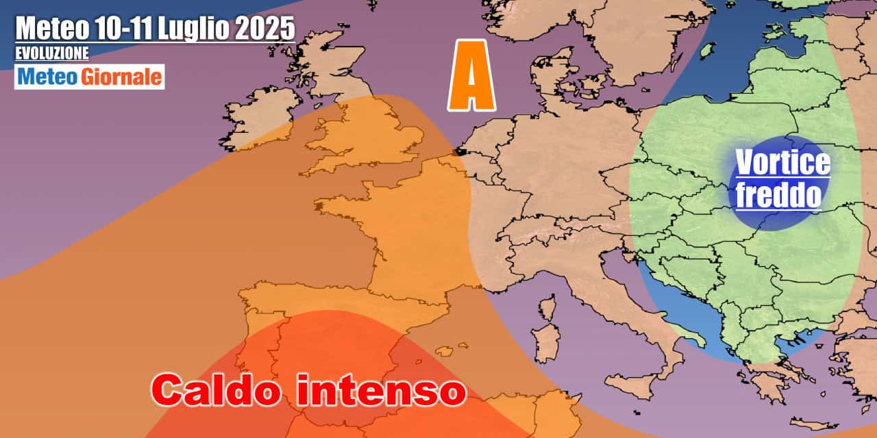 Meteo 7 Giorni: Anticiclone riporta l’Estate, le previsioni di Mauro Meloni