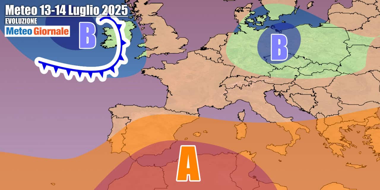 Meteo 7 Giorni: arrivano temporali, poi Estate alla riscossa da Lunedì 14