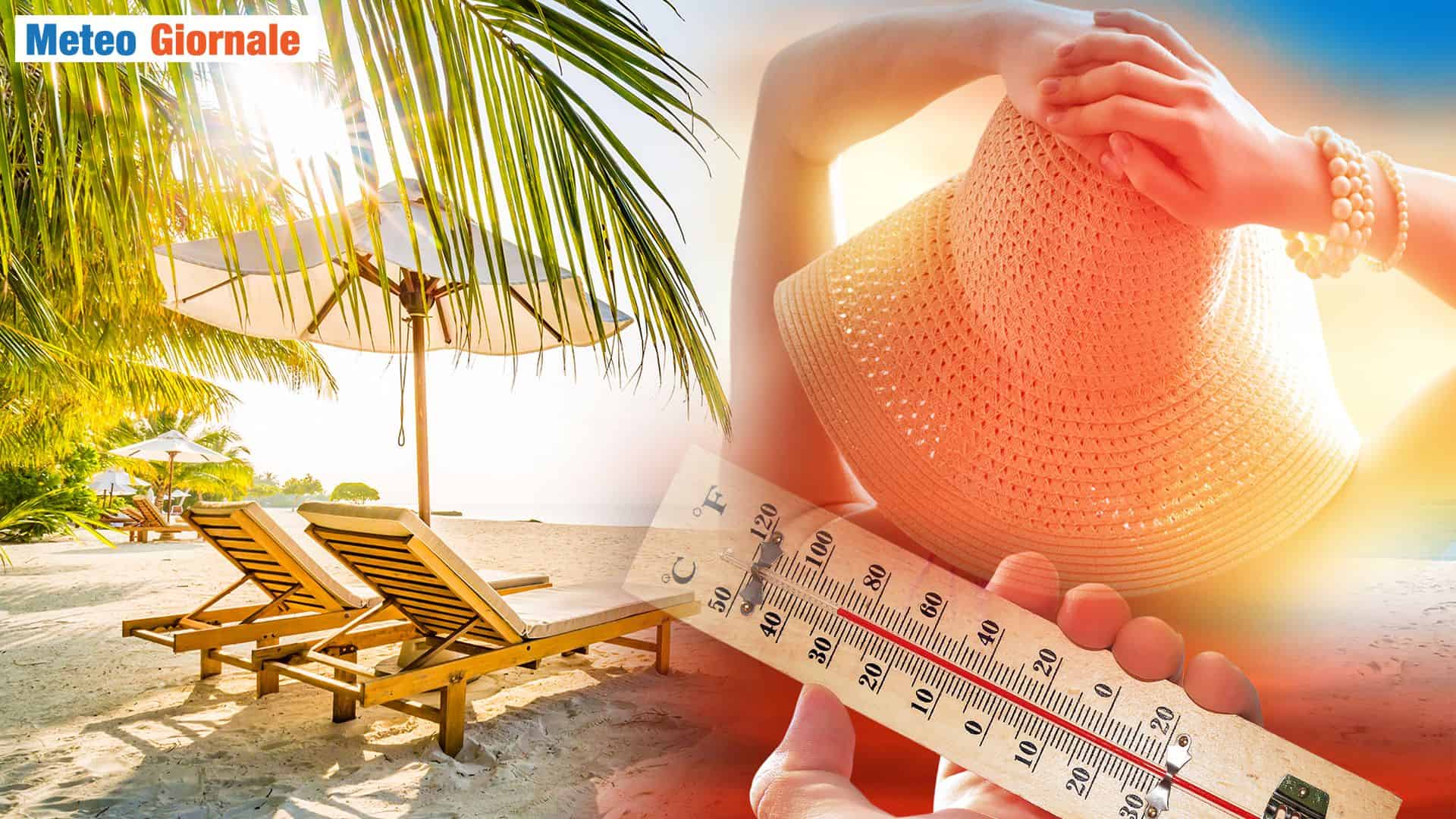 Meteo: sole e caldo senza eccessi nei prossimi giorni, poi occhio al weekend