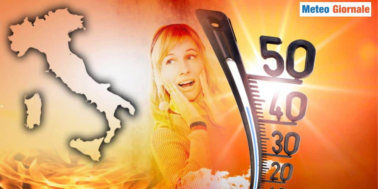 Ondata di caldo a fine mese