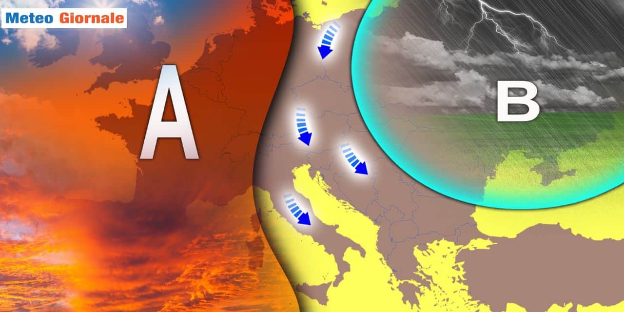Lieve e temporanea attenuazione del caldo
