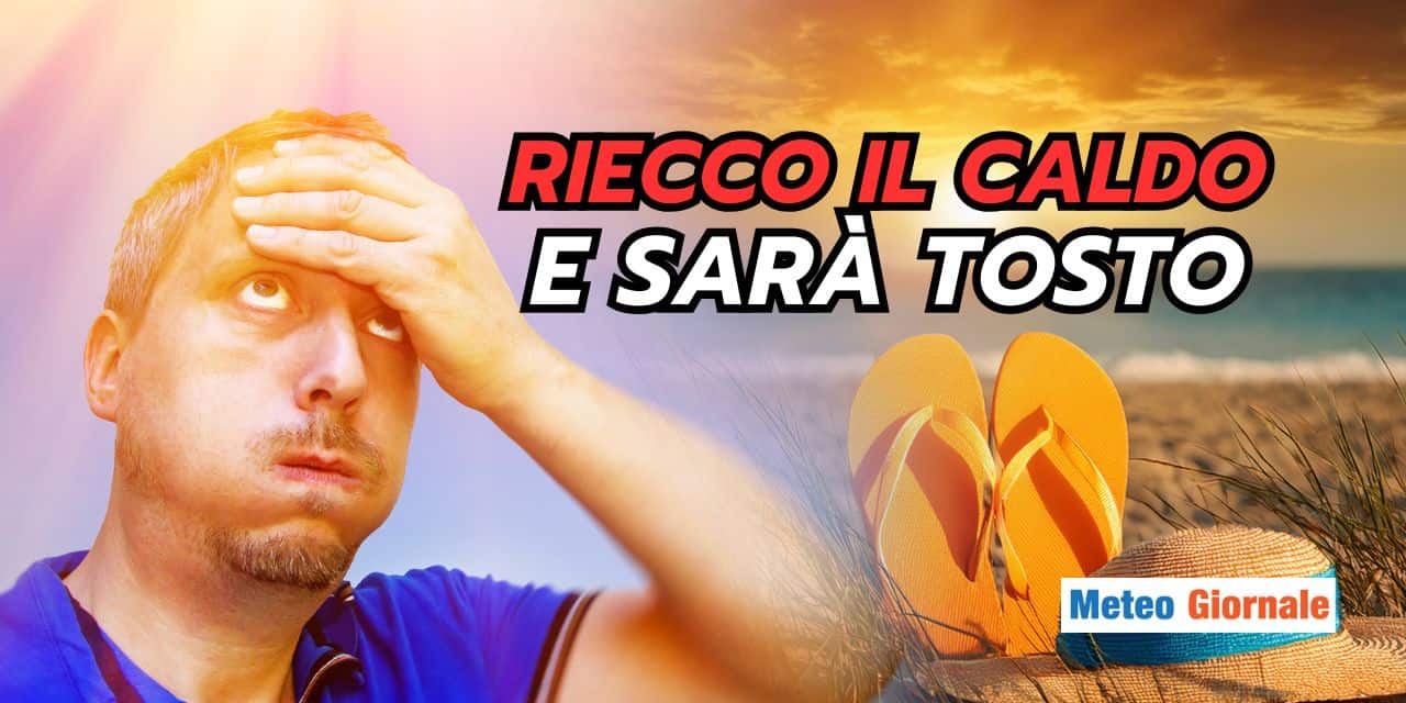 Pessime notizie meteo per la maggior parte di voi