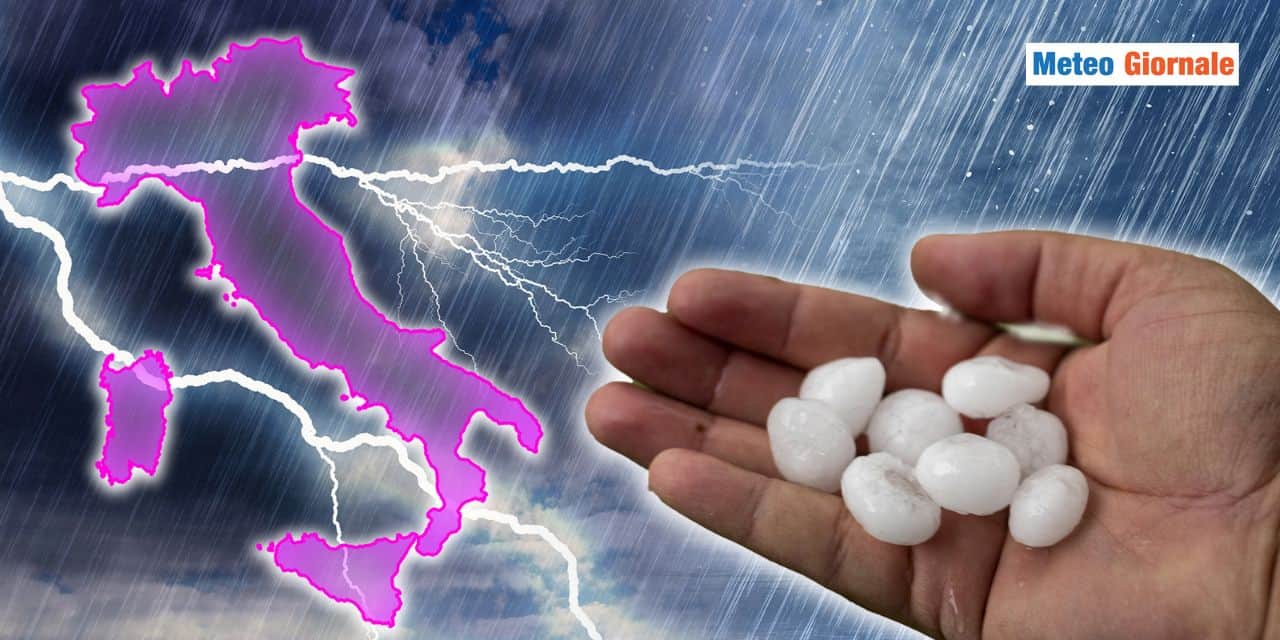 settimana maltempo meteo 0507