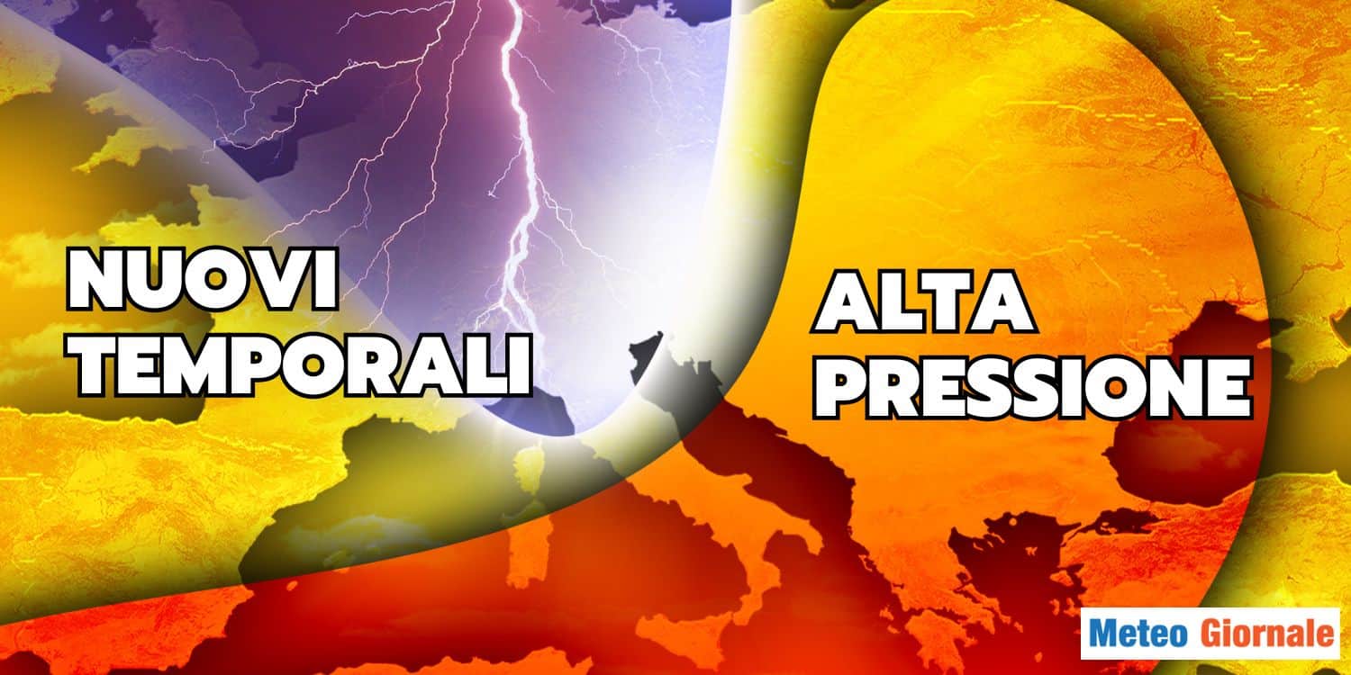 Meteo capriccioso: Luglio barcolla tra sole e temporali