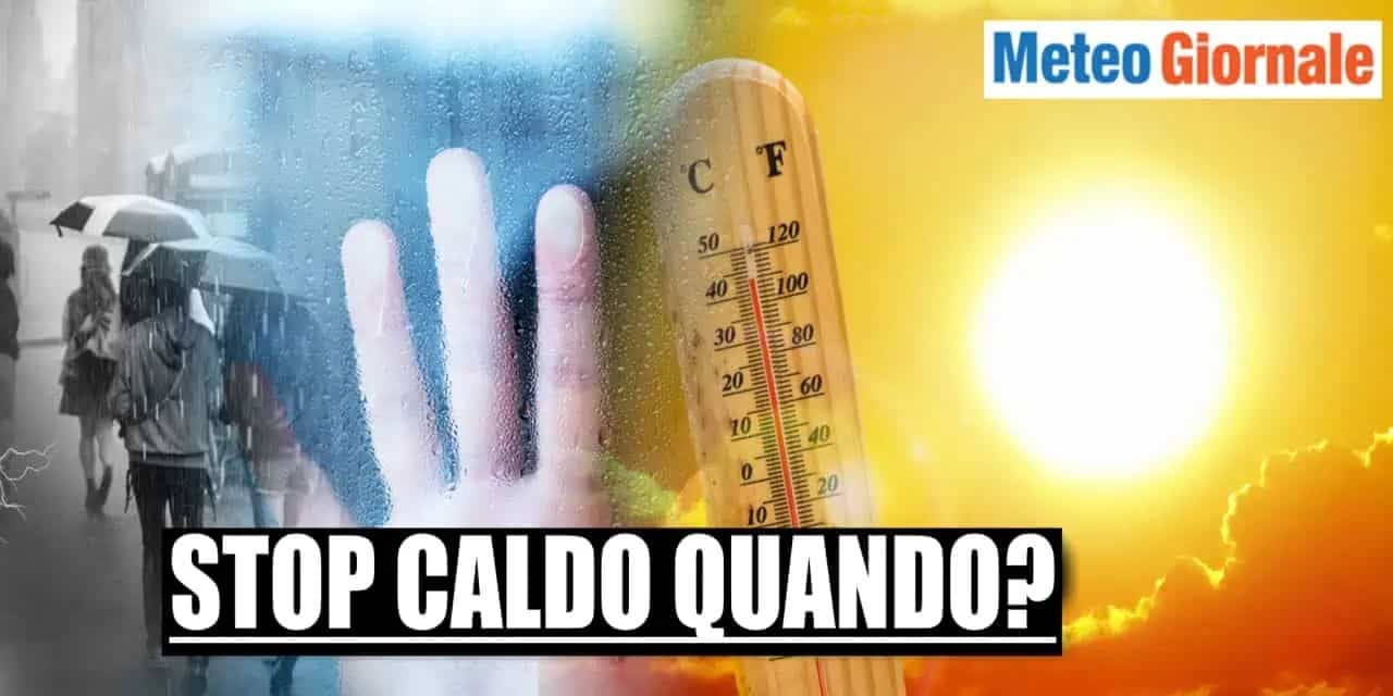 Meno caldo in settimana