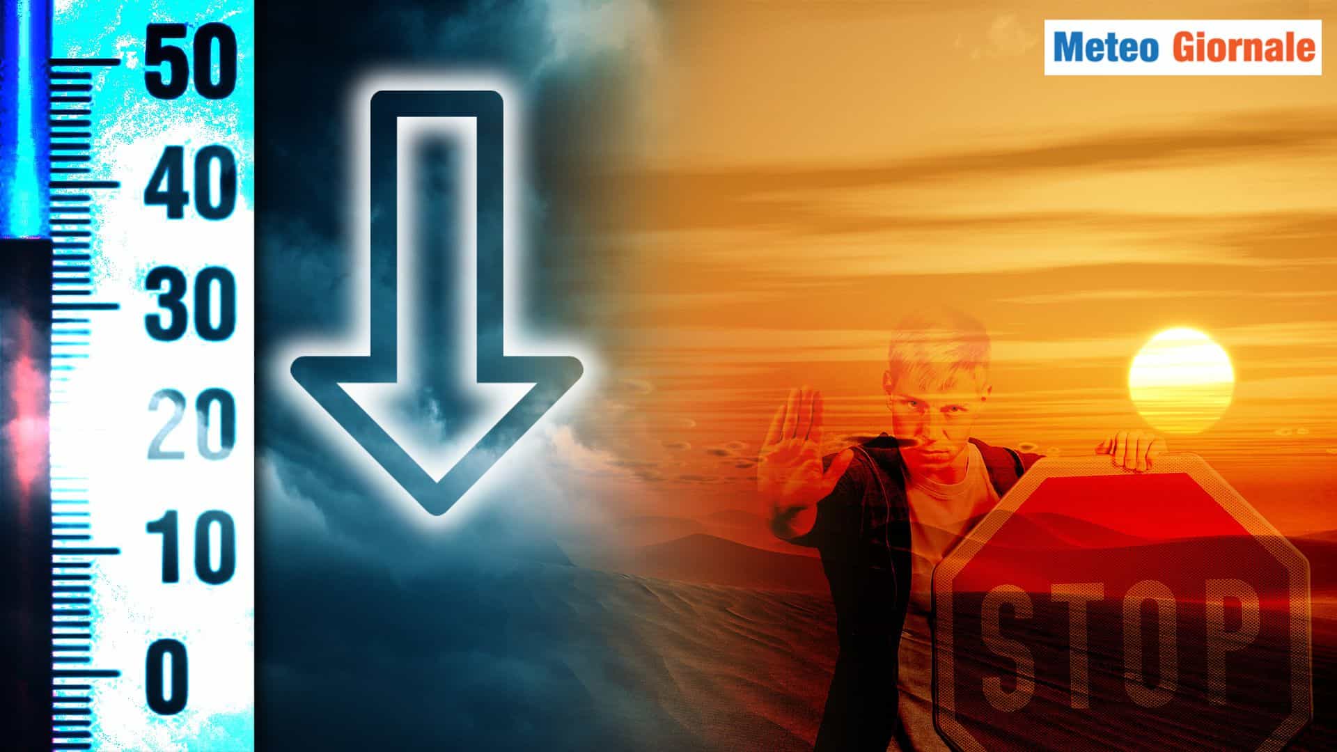 Botti d’inizio LUGLIO: peggioramento Meteo porterà via la CALURA