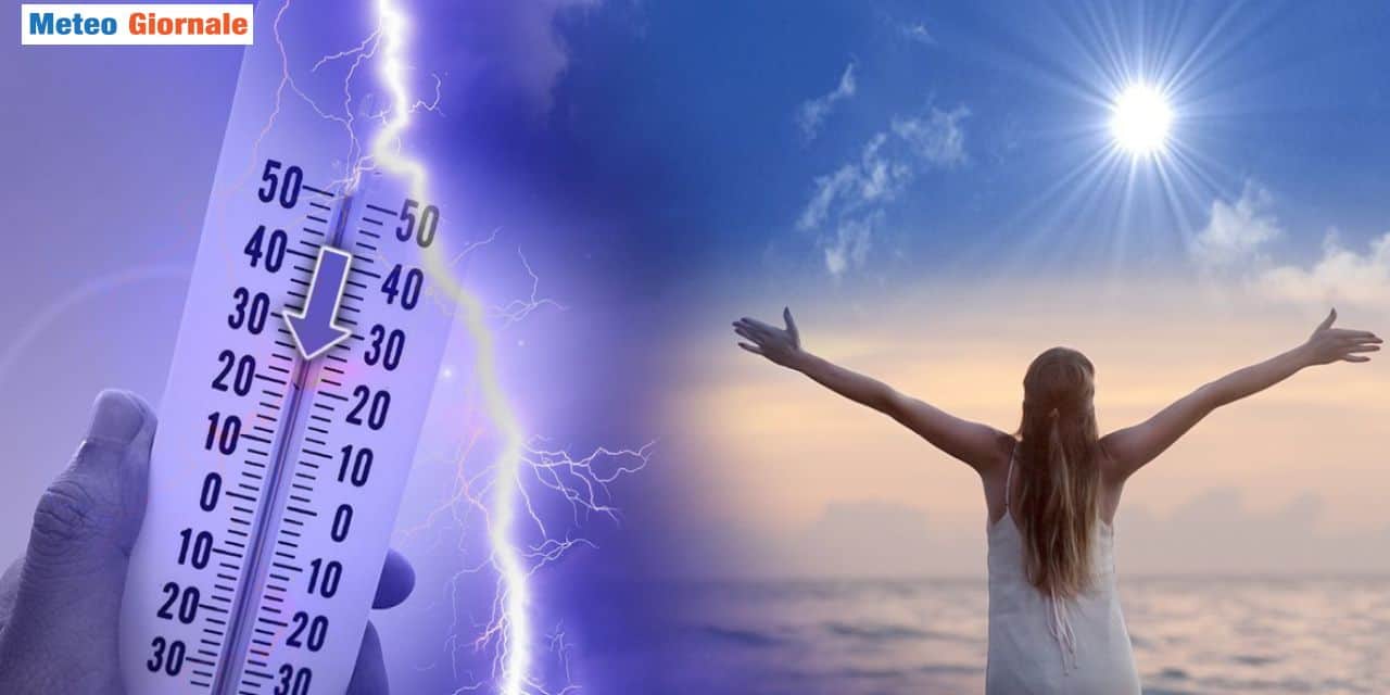 Meteo: caldo alle battute finali, breve ritorno all’Estate “normale”