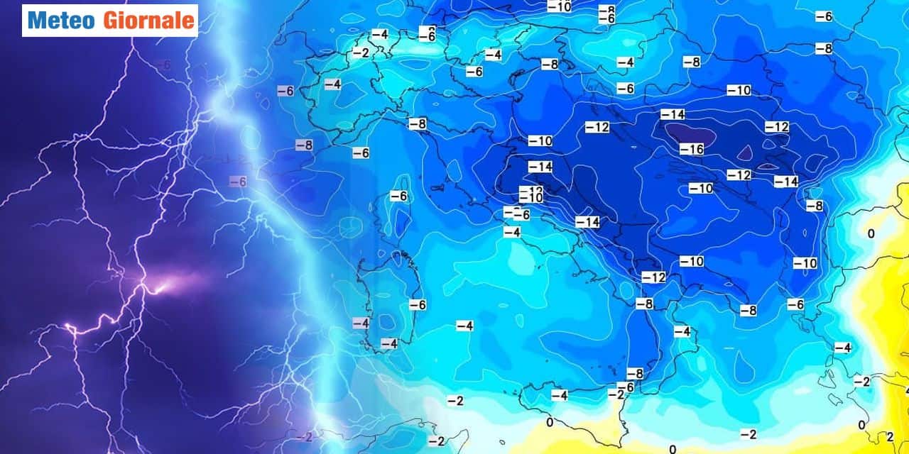 Le temperature si riporteranno nelle medie
